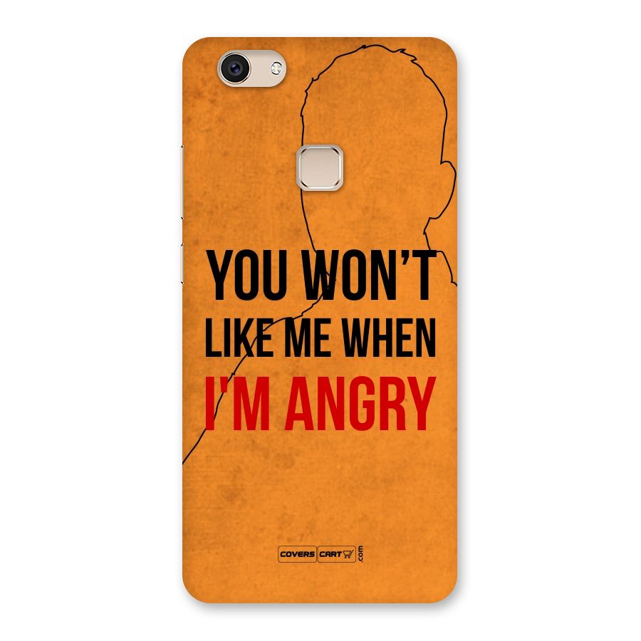 I m Angry Back Case for Vivo V7