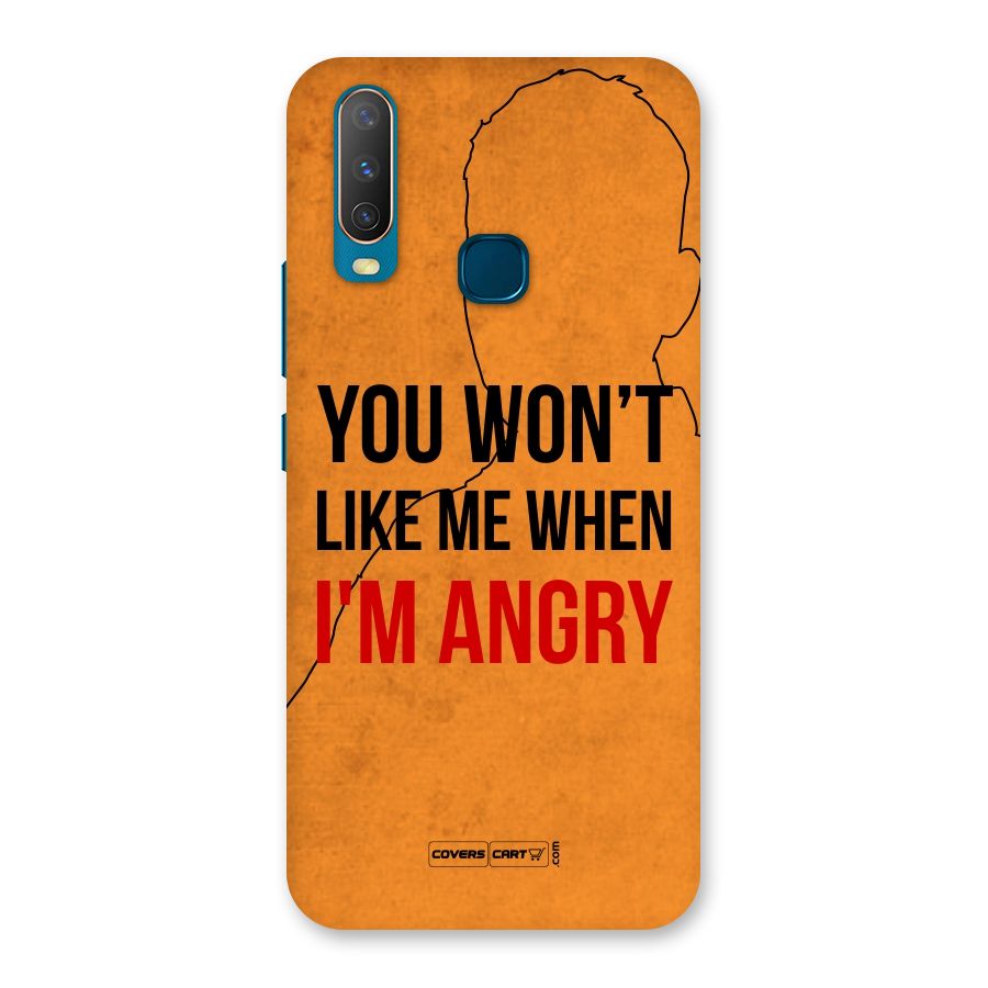 I m Angry Back Case for Vivo Y17