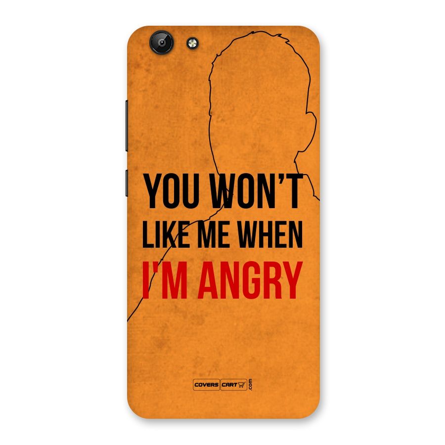 I m Angry Back Case for Vivo Y69