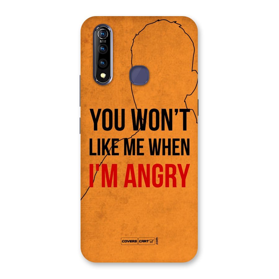 I m Angry Back Case for Vivo Z1 Pro
