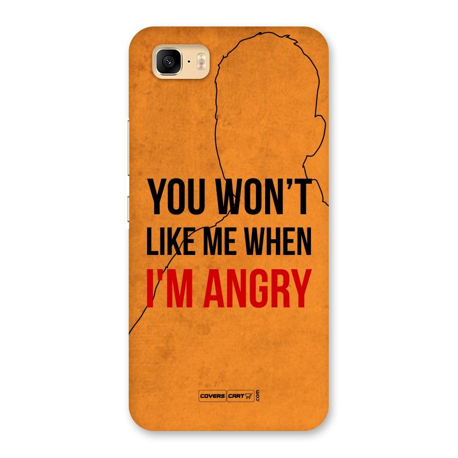 I m Angry Back Case for Zenfone 3s Max