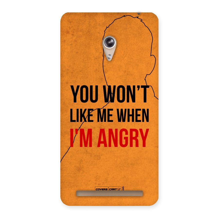 I m Angry Back Case for Zenfone 6