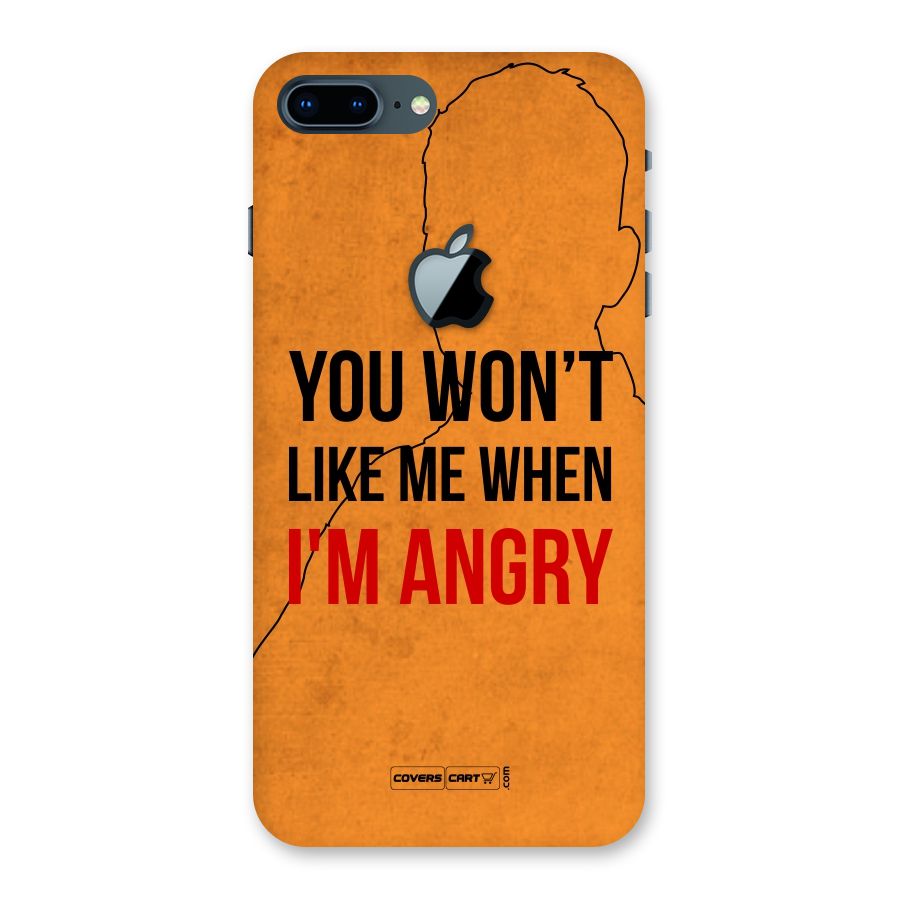 I m Angry Back Case for iPhone 7 Plus Apple Cut