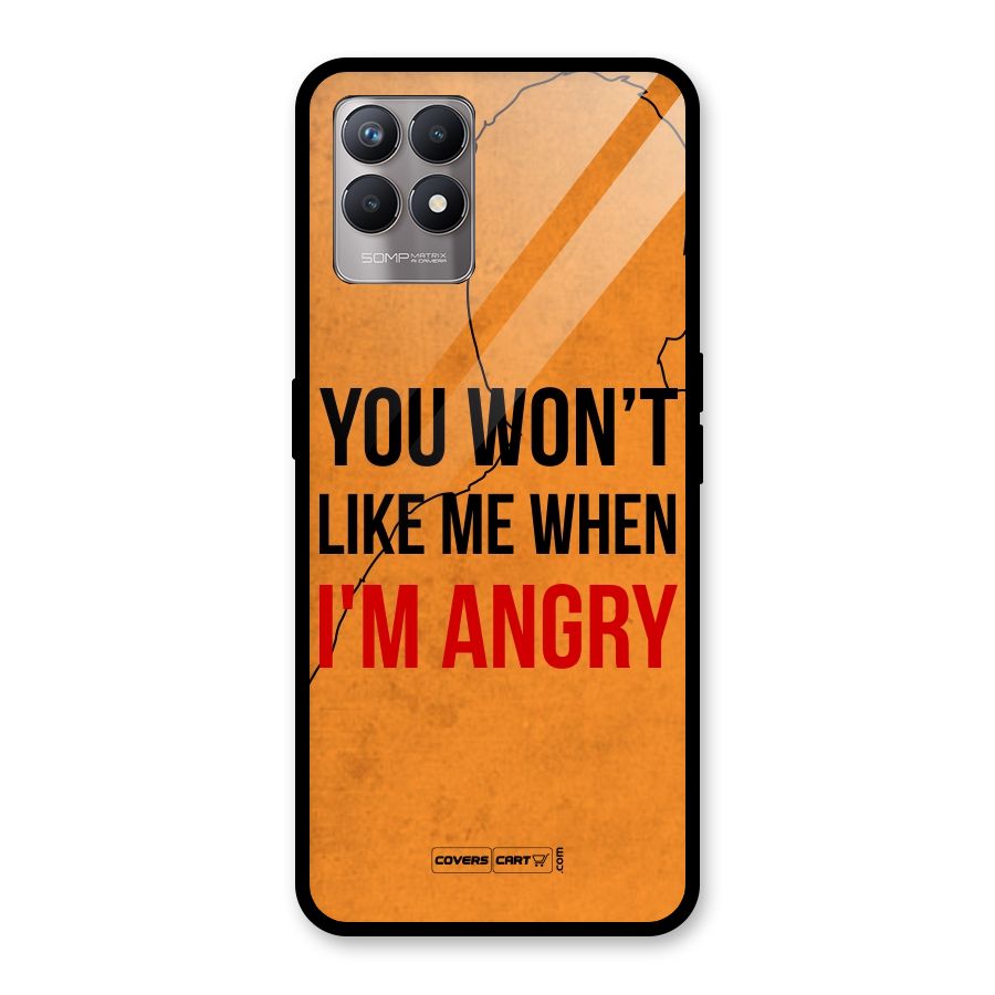I m Angry Glass Back Case for Realme Narzo 50