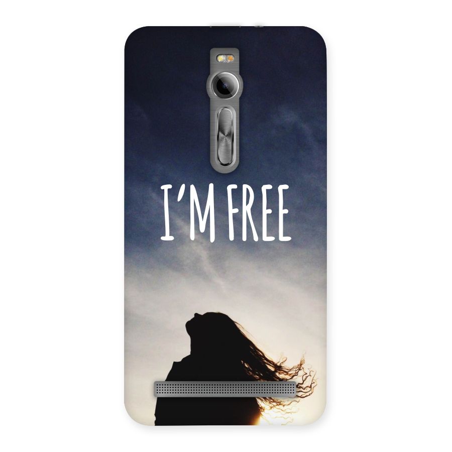 I m Free Back Case for Asus Zenfone 2
