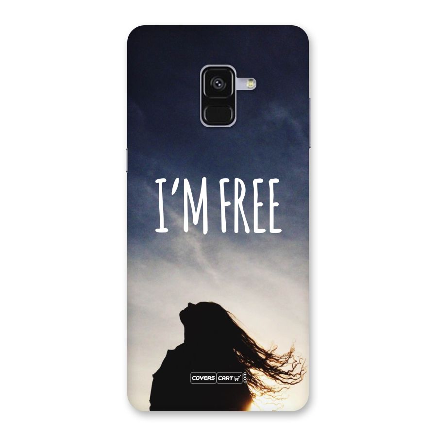 I m Free Back Case for Galaxy A8 Plus