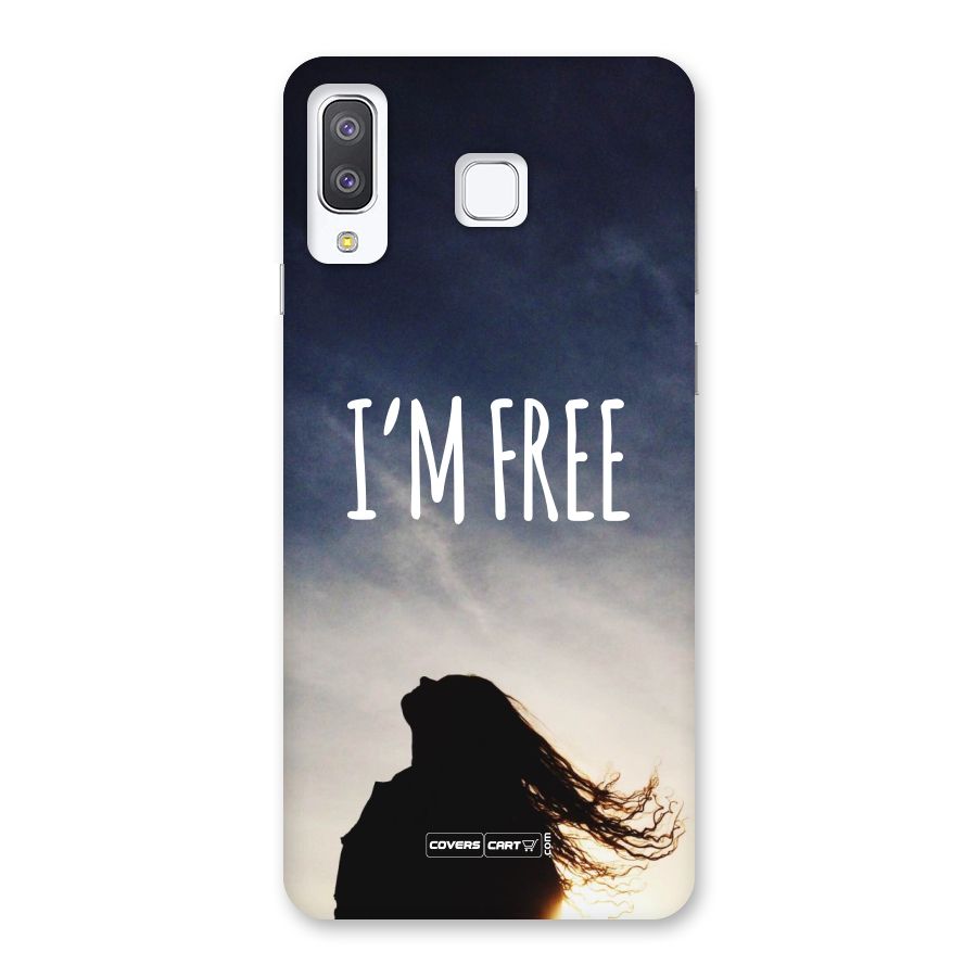 I m Free Back Case for Galaxy A8 Star