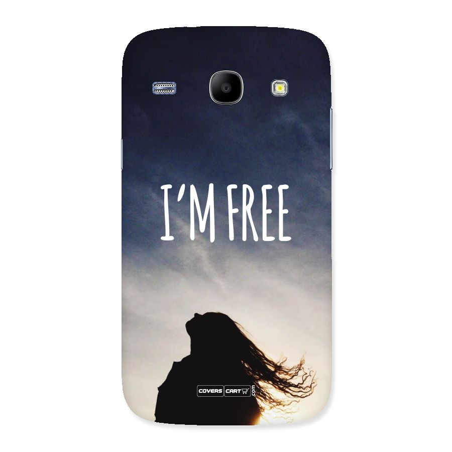 I m Free Back Case for Galaxy Core