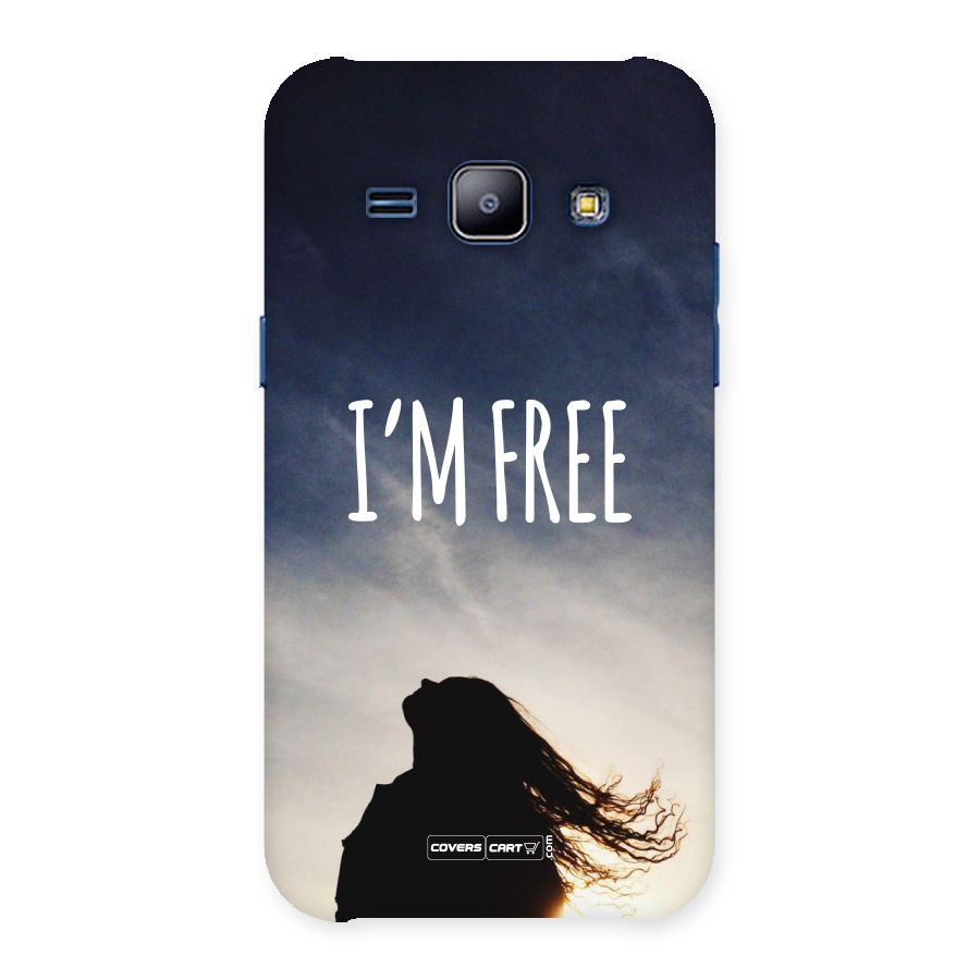 I m Free Back Case for Galaxy J1