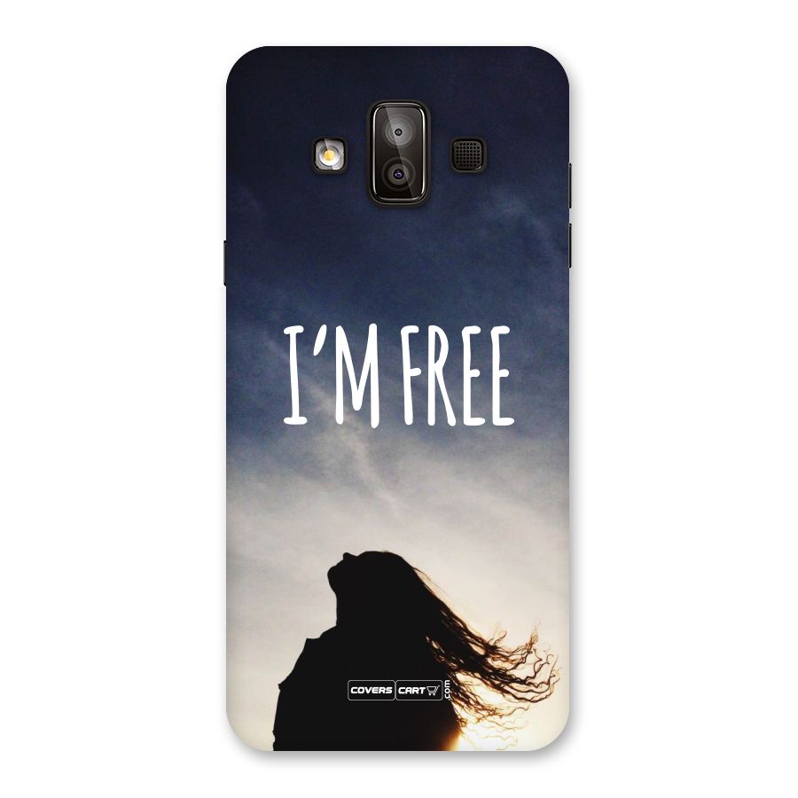 I m Free Back Case for Galaxy J7 Duo