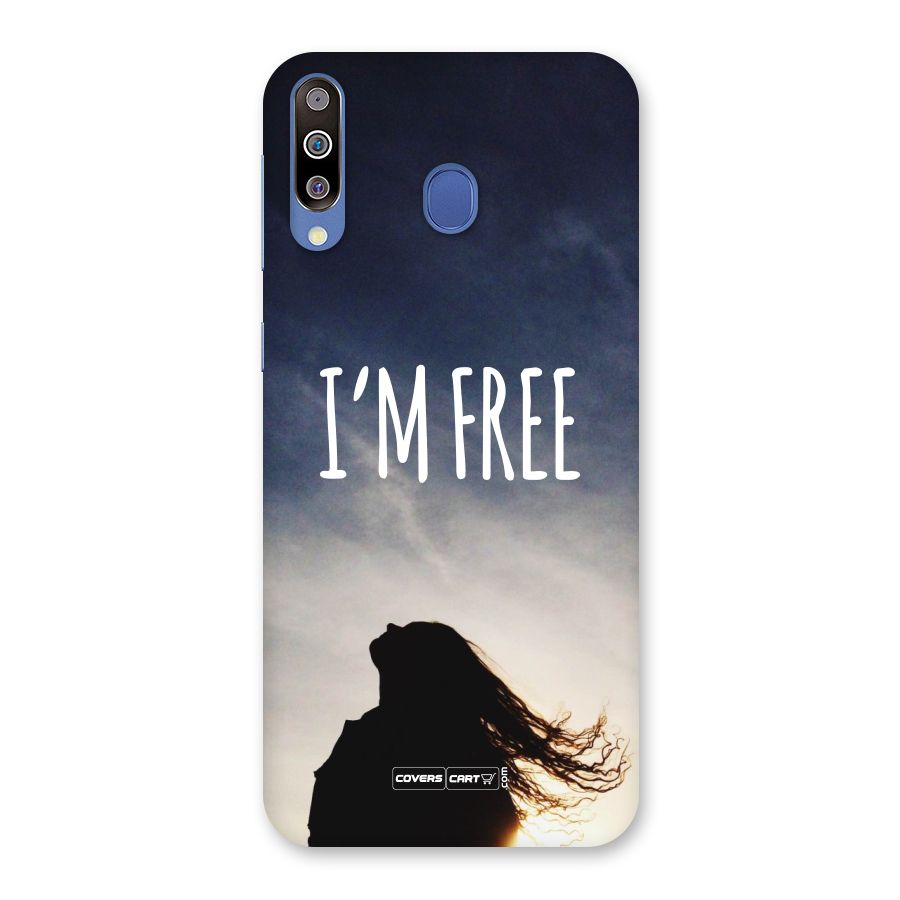 I m Free Back Case for Galaxy M30