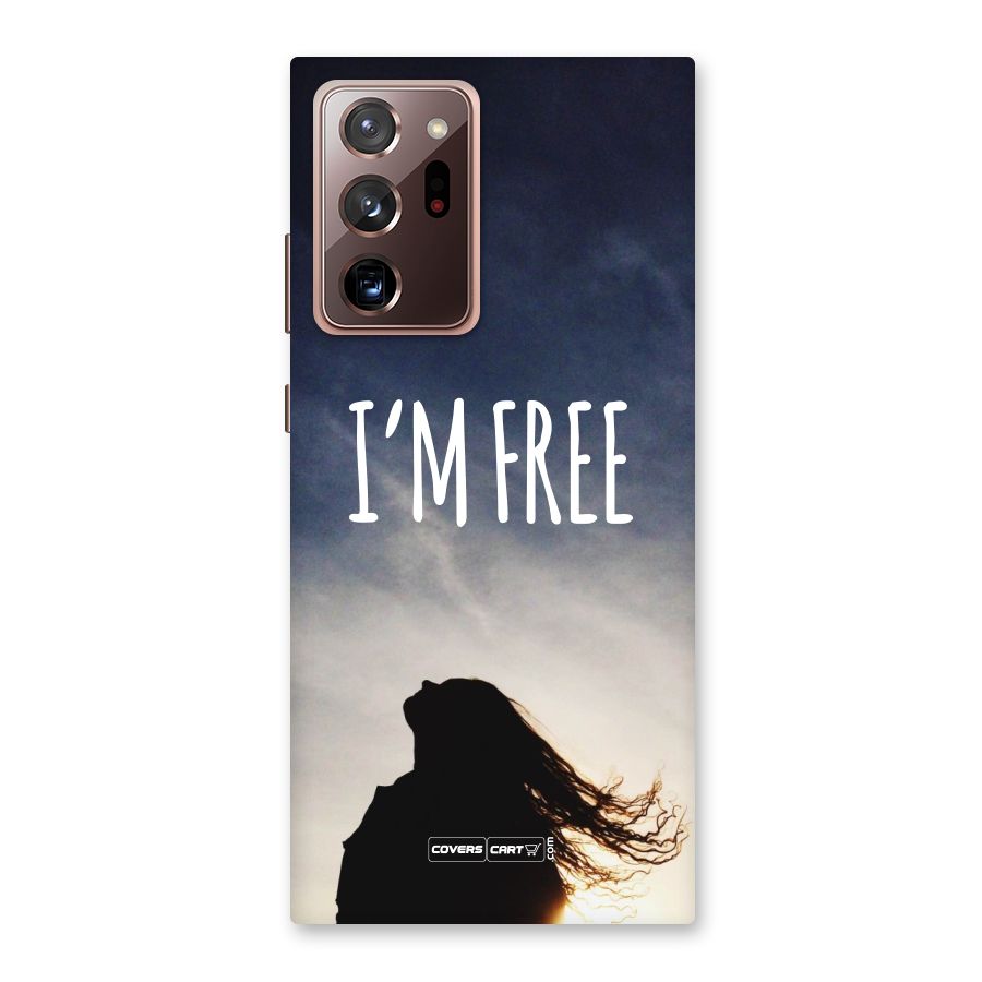 I m Free Back Case for Galaxy Note 20 Ultra