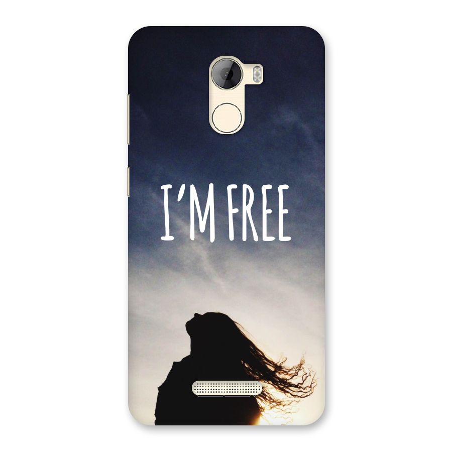 I m Free Back Case for Gionee A1 LIte
