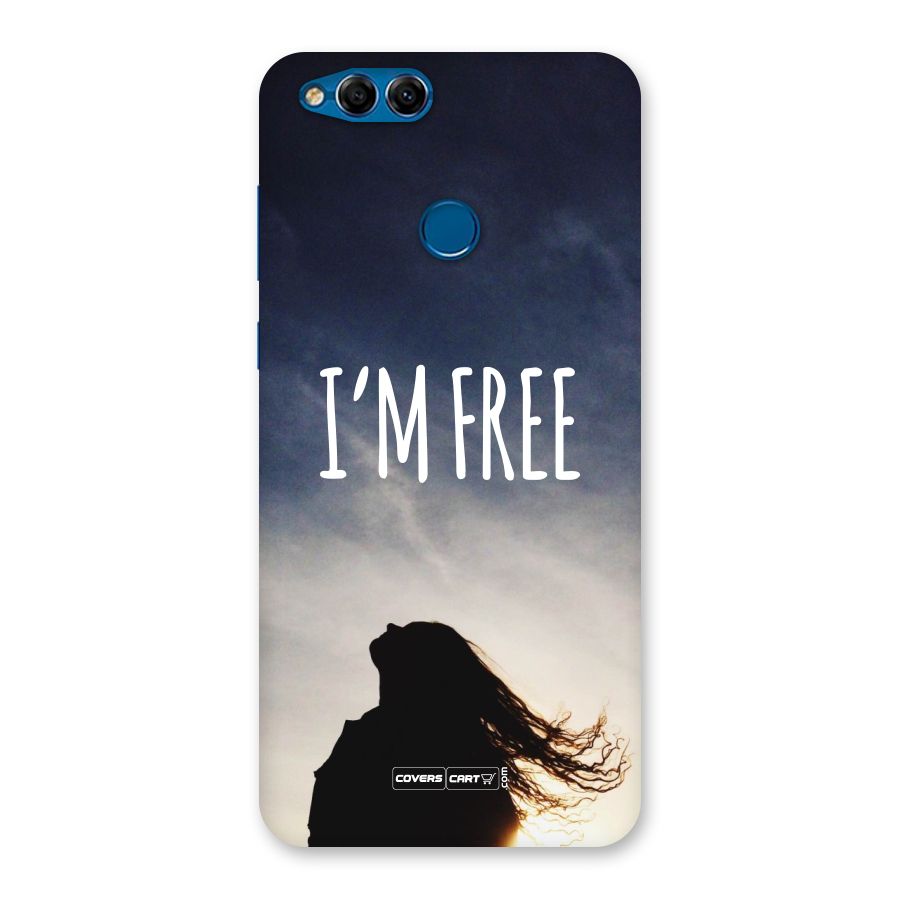 I m Free Back Case for Honor 7X