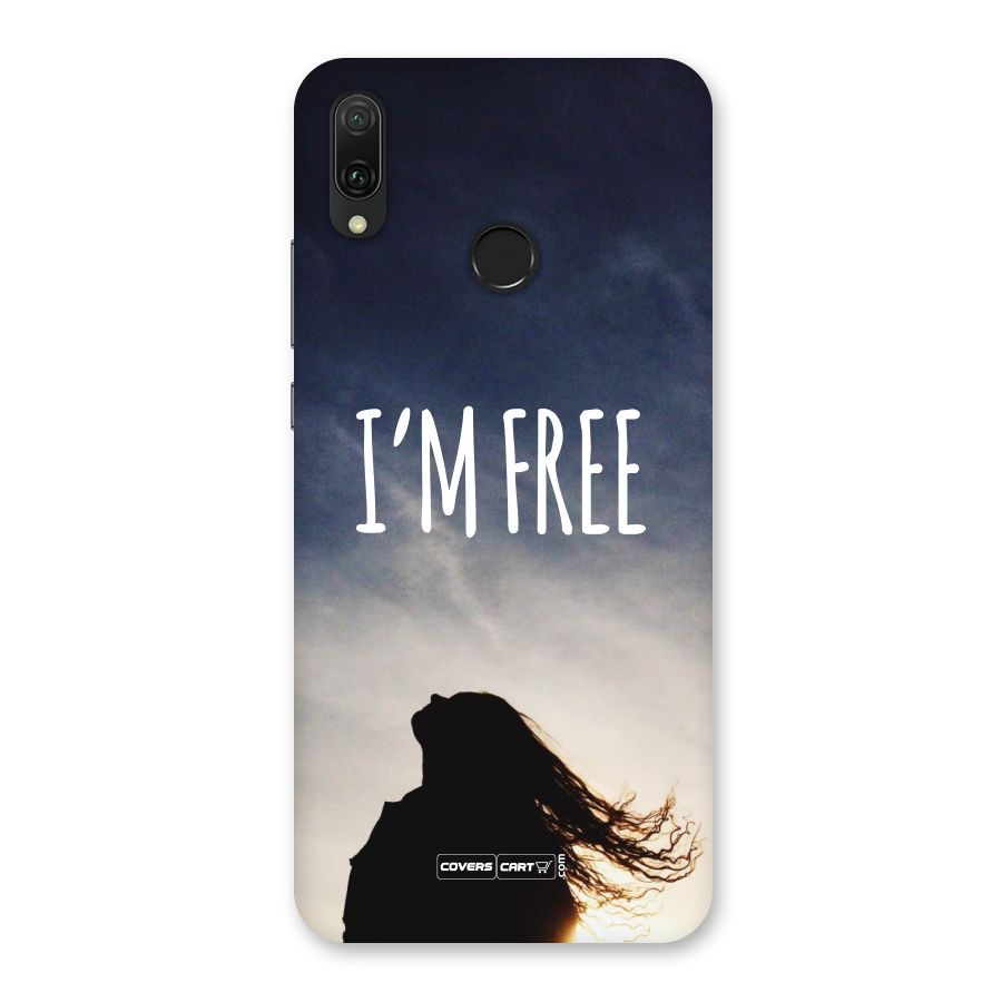 I m Free Back Case for Huawei Y9 (2019)