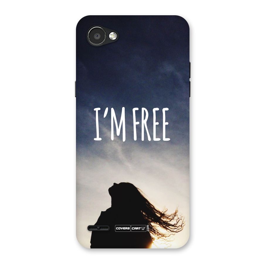 I m Free Back Case for LG Q6