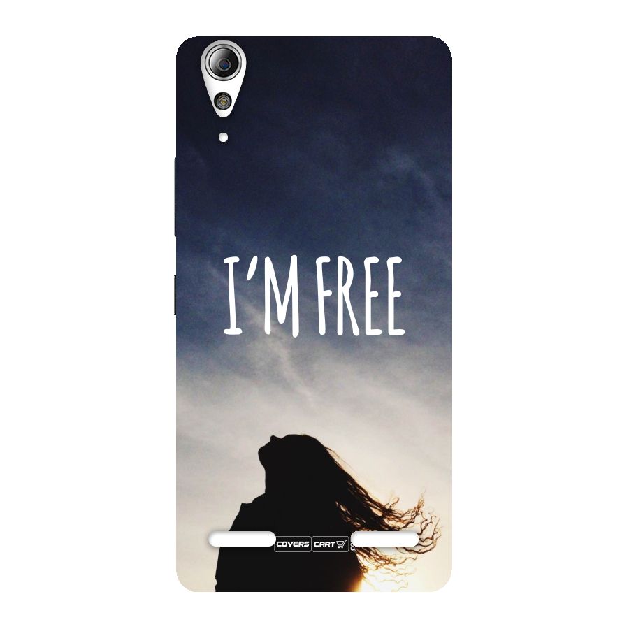 I m Free Back Case for Lenovo A6000 Plus