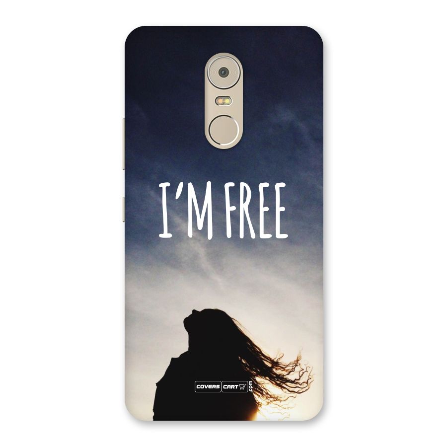 I m Free Back Case for Lenovo K6 Note