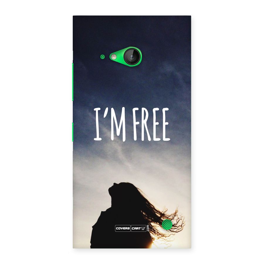 I m Free Back Case for Lumia 730