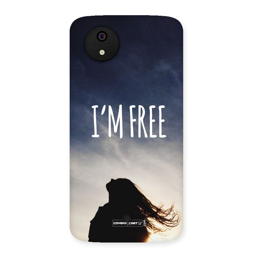 I m Free Back Case for Micromax Canvas A1