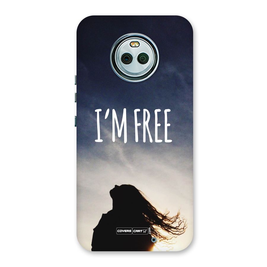 I m Free Back Case for Moto X4