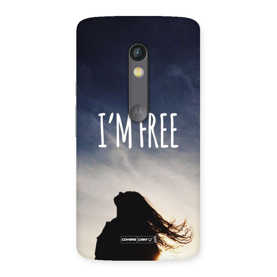 I m Free Back Case for Moto X Play