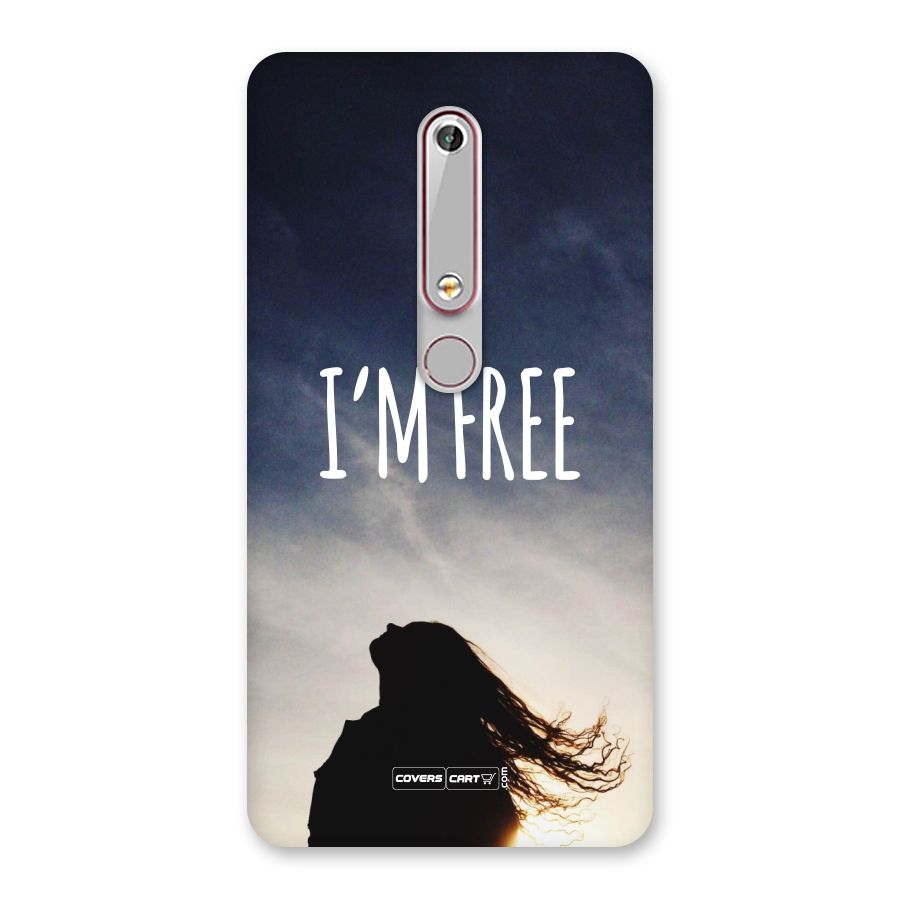 I m Free Back Case for Nokia 6.1
