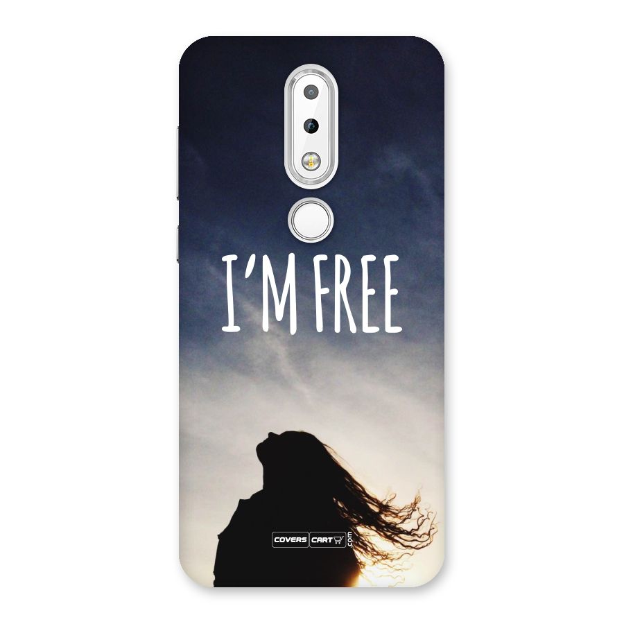 I m Free Back Case for Nokia 6.1 Plus