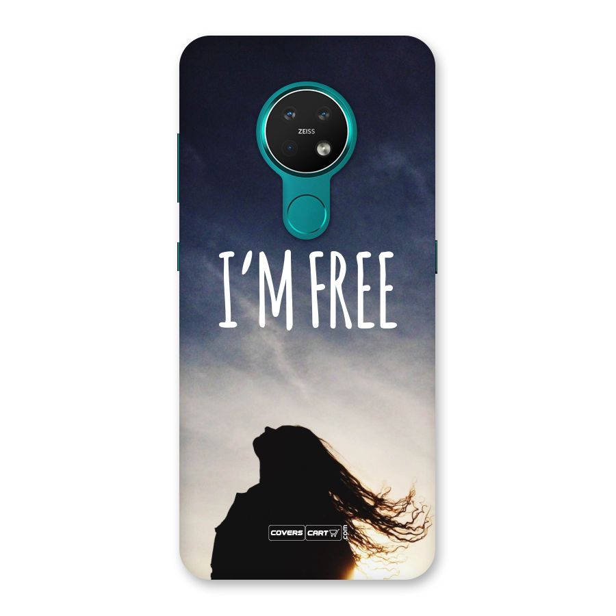 I m Free Back Case for Nokia 7.2