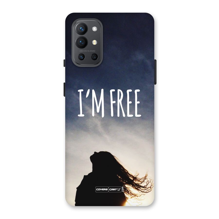 I m Free Back Case for OnePlus 9R