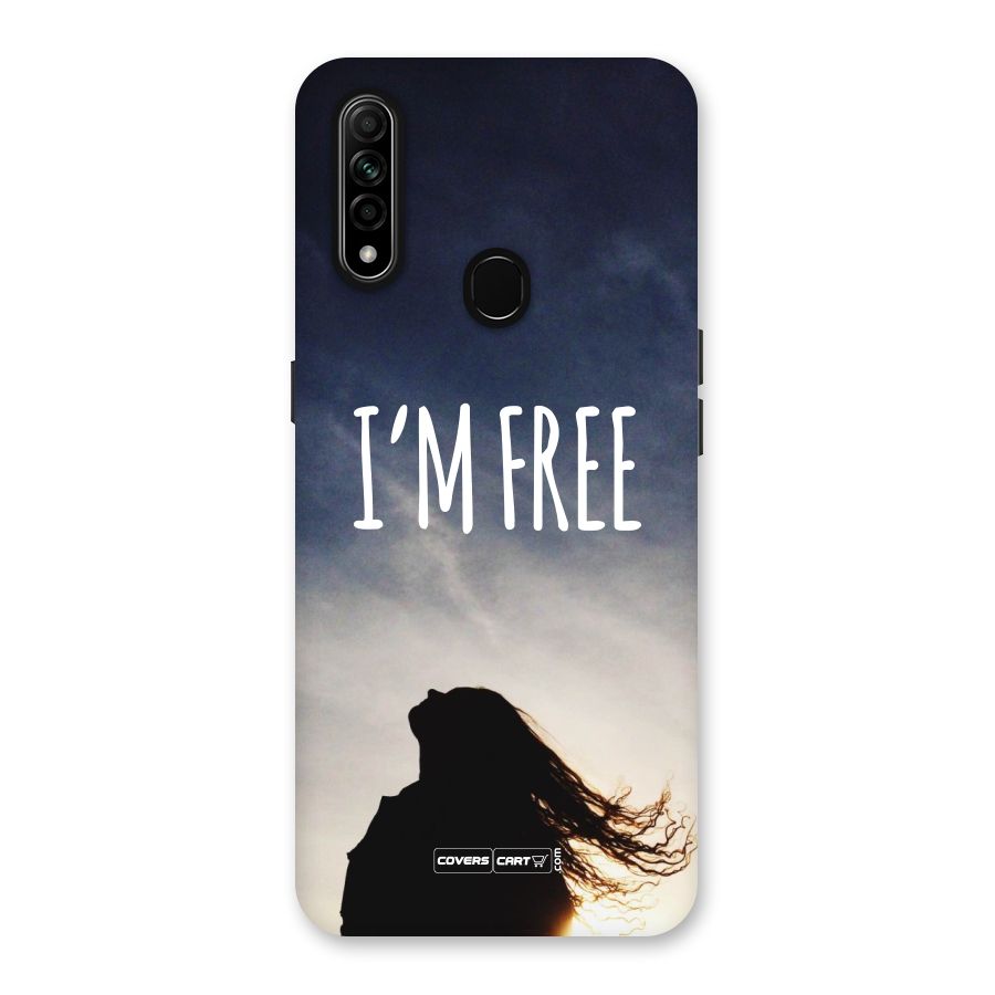 I m Free Back Case for Oppo A31