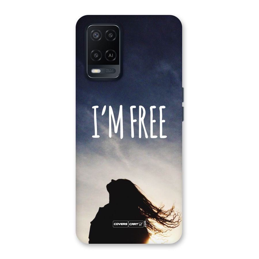 I m Free Back Case for Oppo A54
