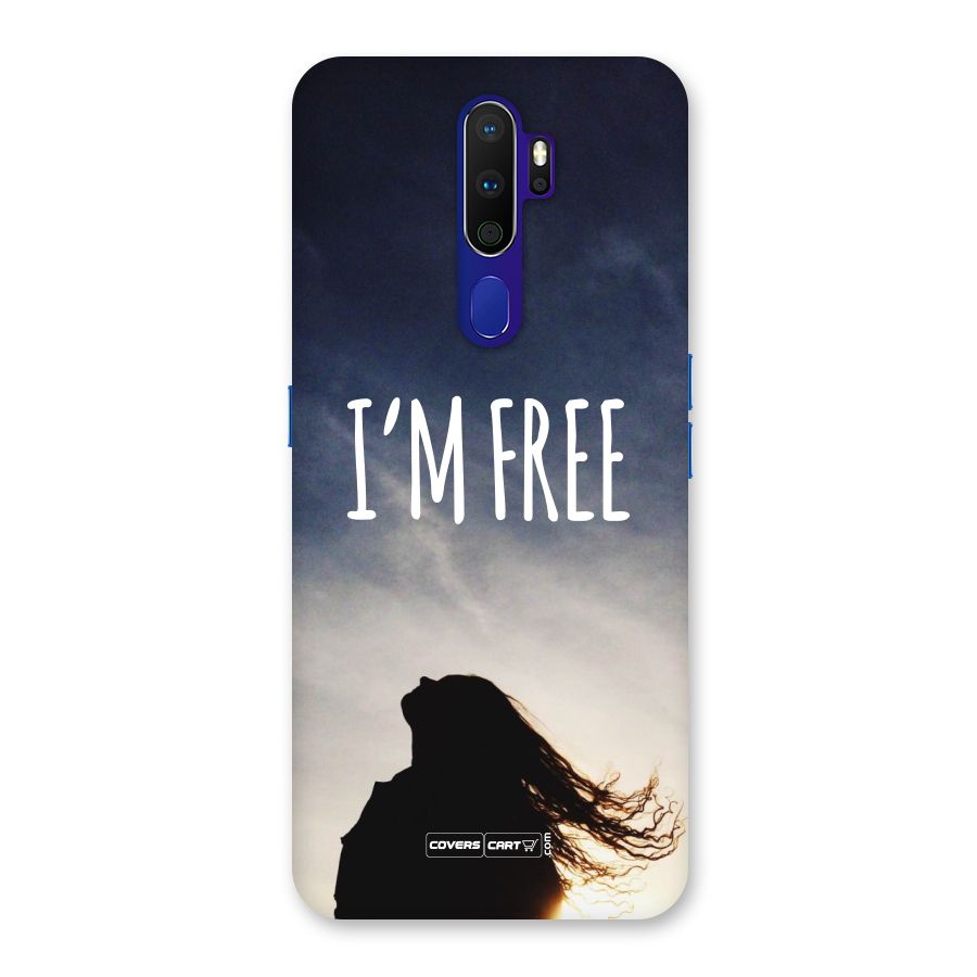 I m Free Back Case for Oppo A9 (2020)
