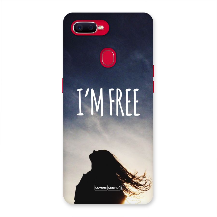 I m Free Back Case for Oppo F9 Pro