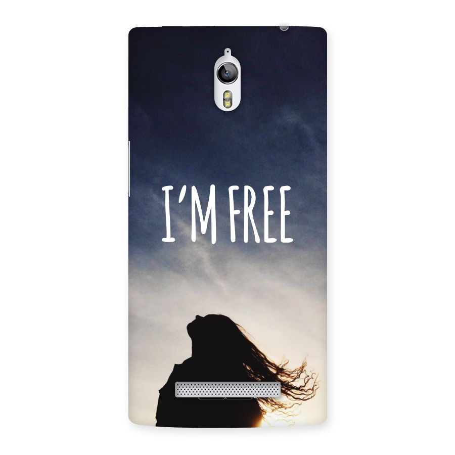 I m Free Back Case for Oppo Find 7