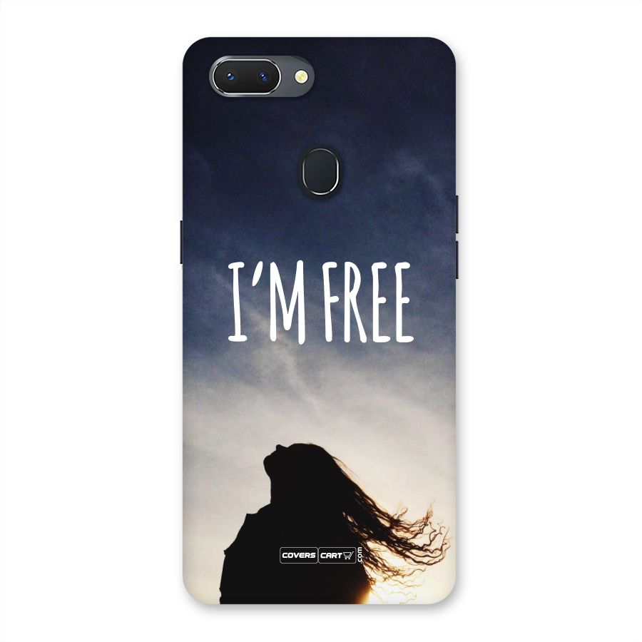 I m Free Back Case for Oppo Realme 2