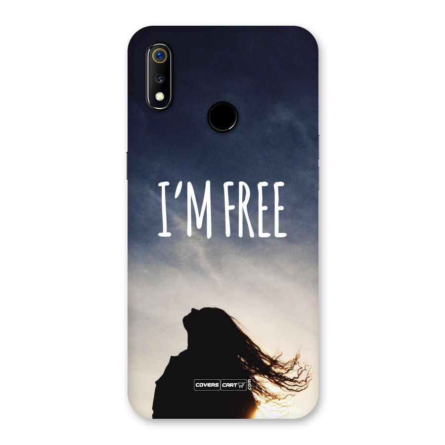 I m Free Back Case for Realme 3