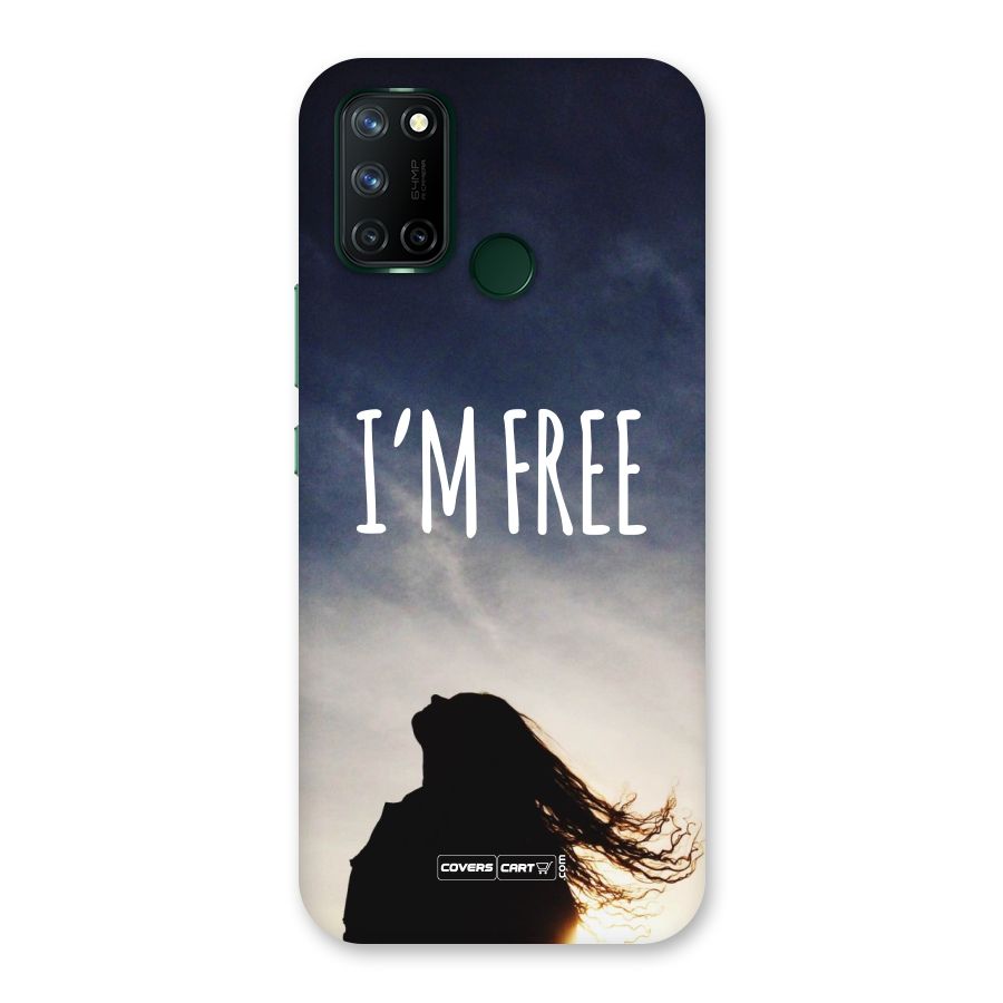 I m Free Back Case for Realme 7i