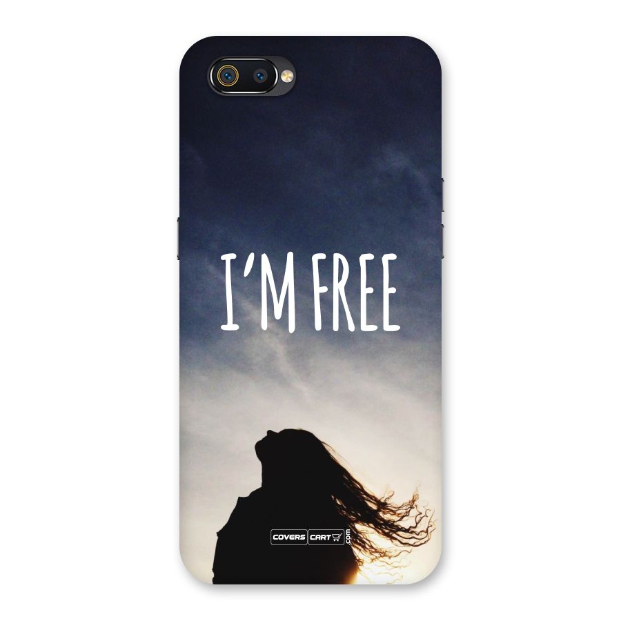 I m Free Back Case for Realme C2