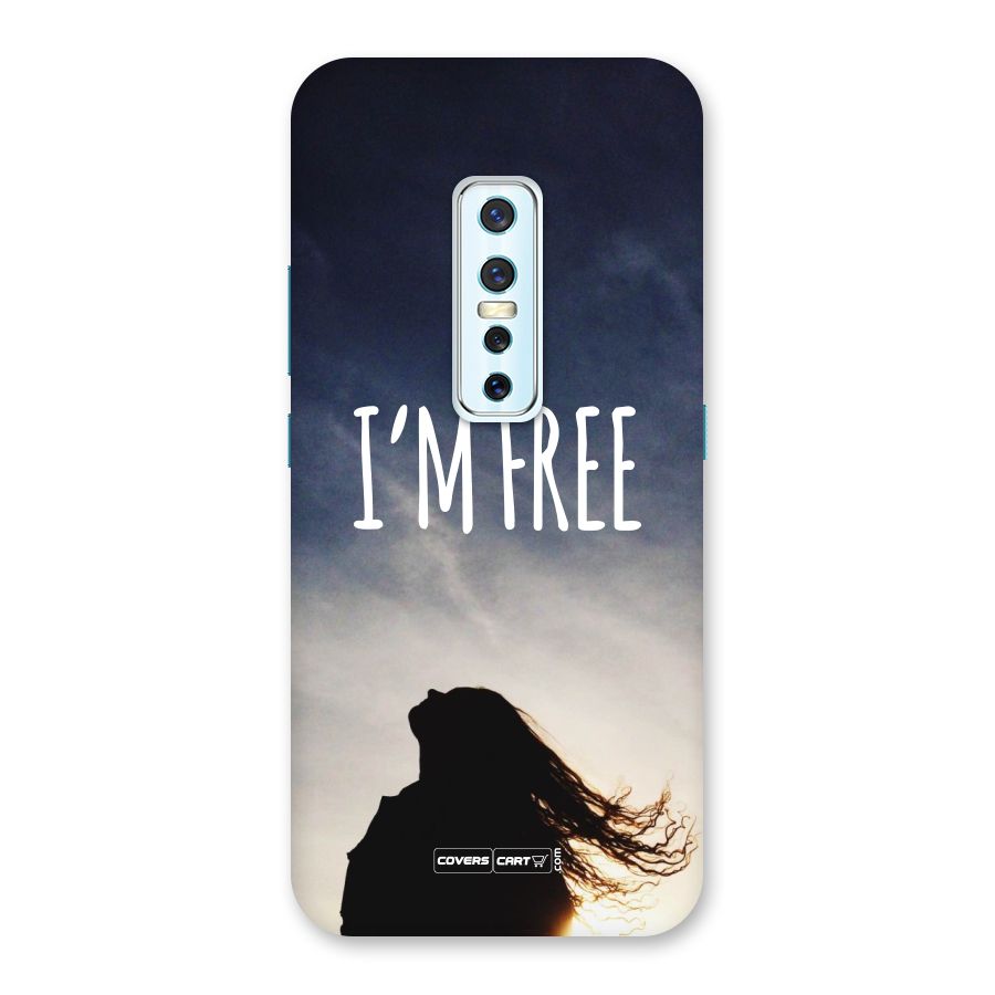 I m Free Back Case for Vivo V17 Pro