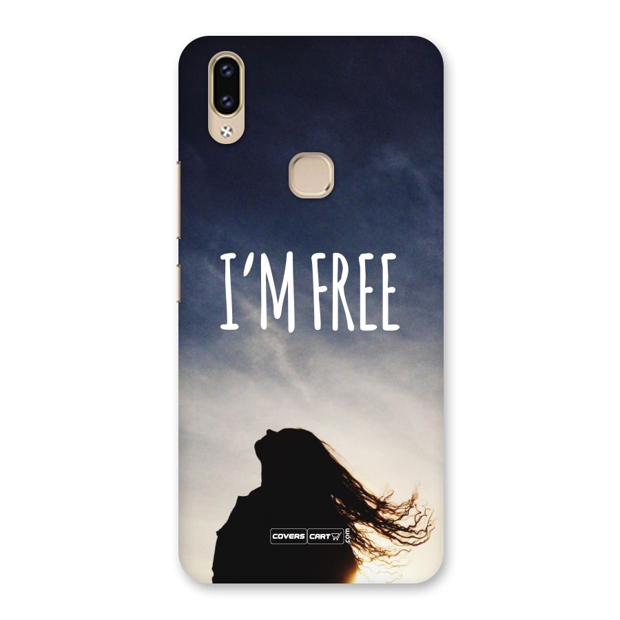 I m Free Back Case for Vivo V9