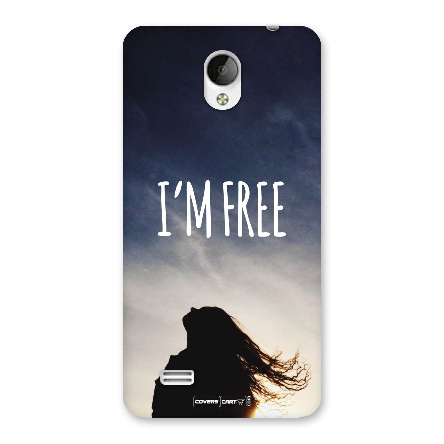 I m Free Back Case for Vivo Y21