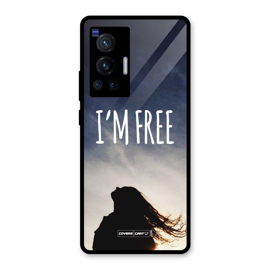 I m Free Glass Back Case for Vivo X70 Pro