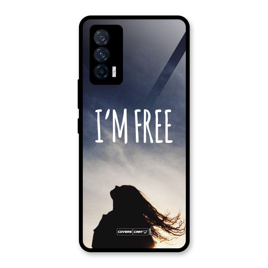 I m Free Glass Back Case for Vivo iQOO 7 5G