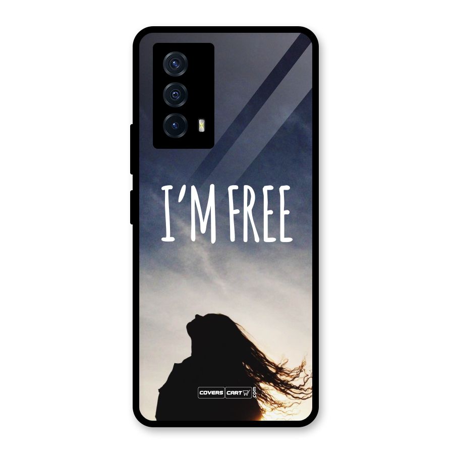 I m Free Glass Back Case for Vivo iQOO Z5