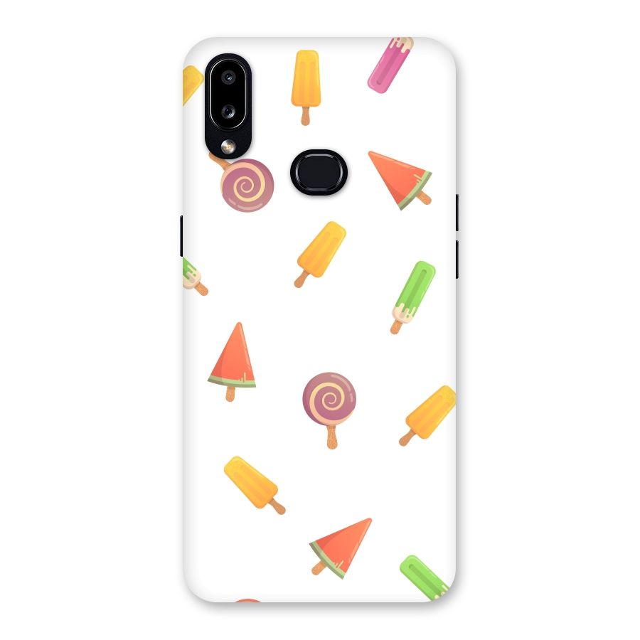 Ice Cream Colors Back Case for Galaxy A10s