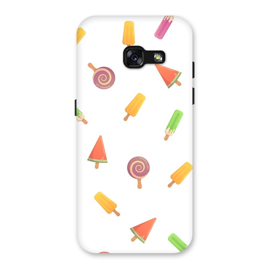 Ice Cream Colors Back Case for Galaxy A3 (2017)