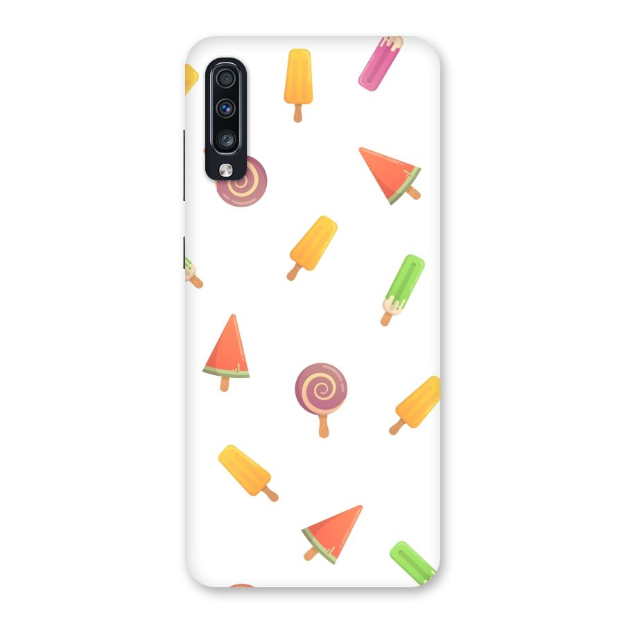 Ice Cream Colors Back Case for Galaxy A70