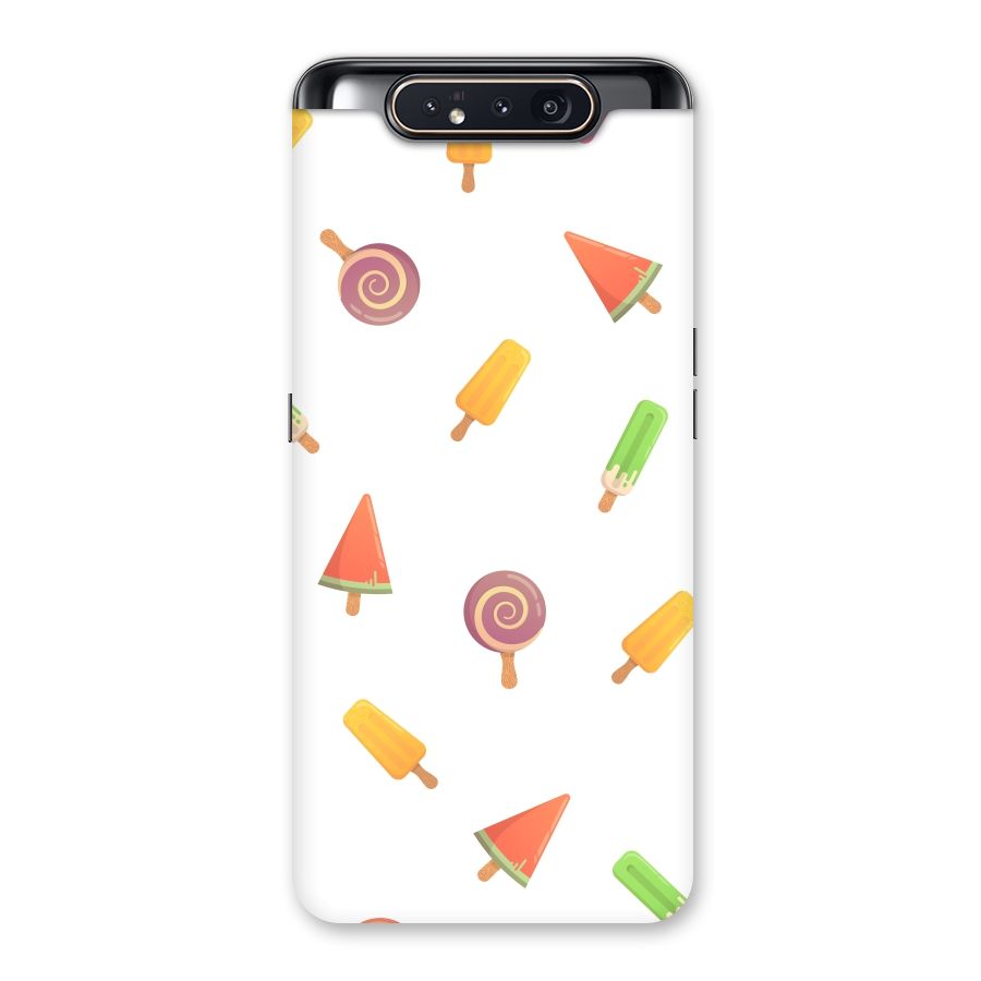 Ice Cream Colors Back Case for Galaxy A80