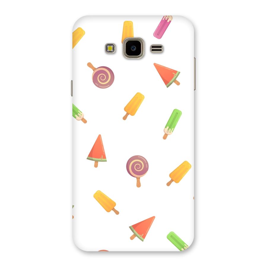 Ice Cream Colors Back Case for Galaxy J7 Nxt